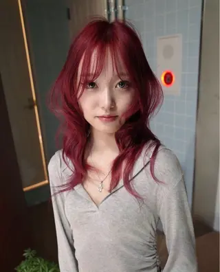 カラー 原宿/ハイトーン ⭐︎airi⭐︎のヘアスタイル