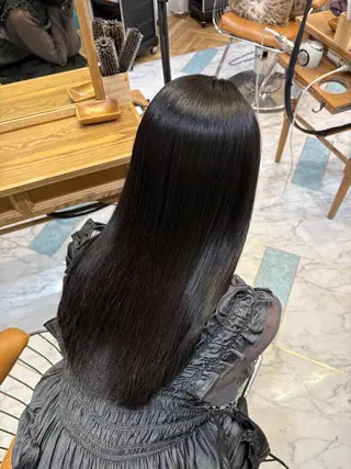 ロング 顔周りレイヤーカット /髪質改善/ゆう🤍のヘアスタイル