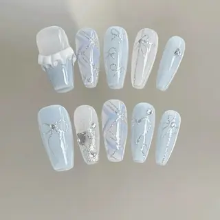 ネイル Lee Nails チップ長さだし専門店のネイルデザイン