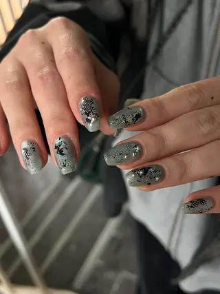 ネイル Hata nail 🎀個性派ニュアンスのネイルデザイン
