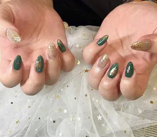 ミディアム カラー ネイル Ryoko Nailのネイルデザイン