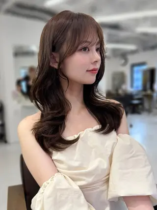 ロング カラー 韓国ヘア×髪質改善 /yoshikaのヘアスタイル