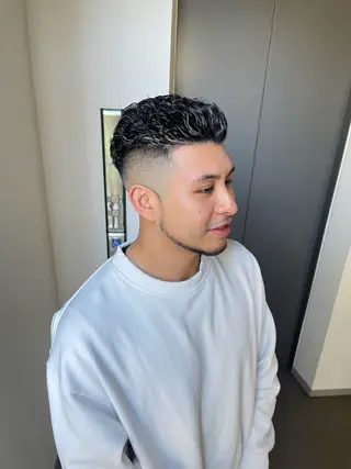 パーマ メンズ メンズパーマ 北原寿樹のヘアスタイル