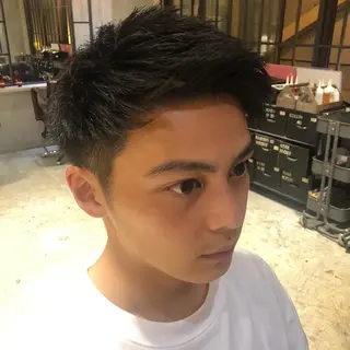 カラー パーマ メンズ 🤎艶髪×透明感🤎 【𝙔𝙐𝙕𝙐】のヘアスタイル