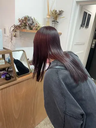 ロング さかした ちなのヘアスタイル