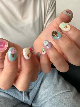 ネイル private nail salon &sumika所属・三輪 絢香のネイルデザイン