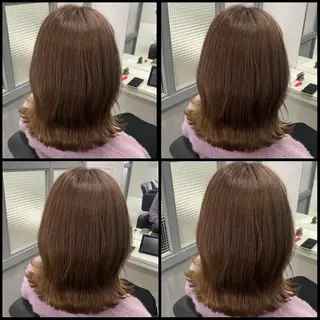ミディアム カラー 🖤韓国艶髪 RINA🖤のヘアスタイル