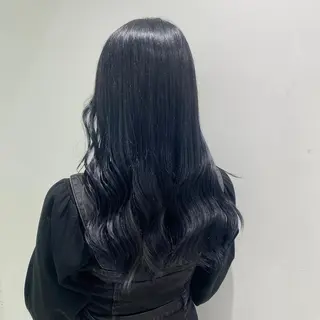 ロング カラー パーマ ヘアアレンジ メンズ キッズ ネイル マツエク・マツパ アイブロウ Lumo所属・💖横浜ブリーチなし 💖MIHOのヘアスタイル