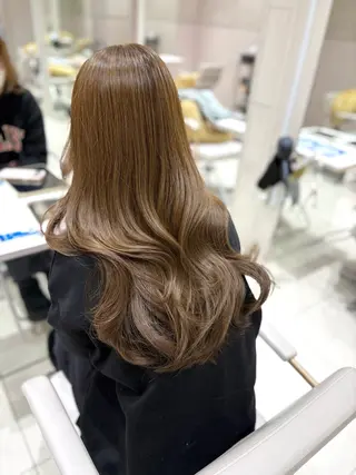 ロング カラー 銀座/オリーブ/ 透明感カラー✨りくのヘアスタイル