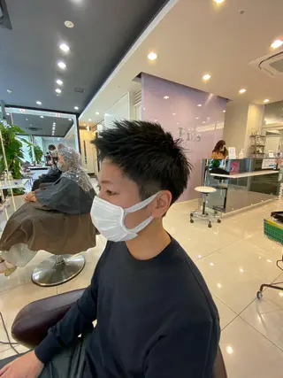 ショート メンズ メンズサロン/戸塚駅 東口3分/冨田大輝のヘアスタイル