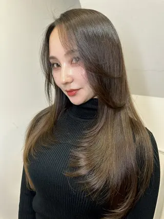 ロング カラー ワンホンヘア ケラチン/Kaitoのヘアスタイル