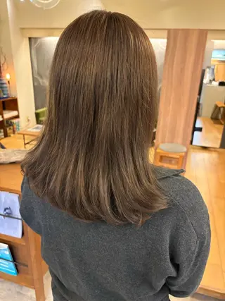 ミディアム カラー CUEON./栁沼 光希のヘアスタイル