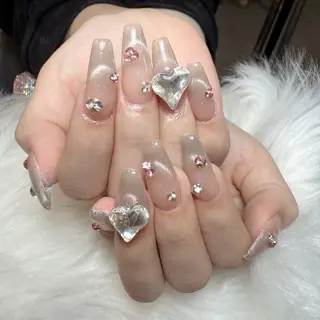 ネイル 🎀nana🫧 ワンホンネイル🎀のネイルデザイン