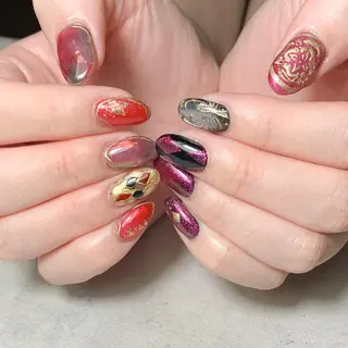 ネイル atelier　FIORITURA所属・FIORITURA aiのネイルデザイン