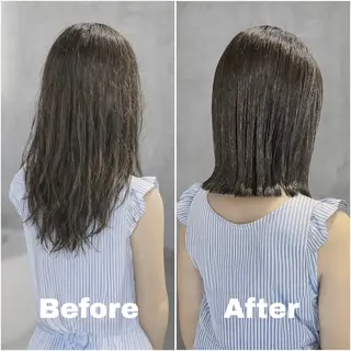 ショート カラー 🫧 清水優 /広がらないボブ🫧のヘアスタイル