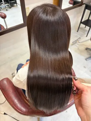 ロング カラー 吉岡 なみのヘアスタイル