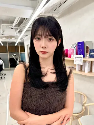 ロング ショート/ボブ/ 白髪ぼかし/しんやのヘアスタイル