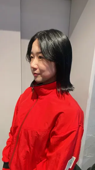 ミディアム カラー ミユウ👗🎀 /カラーリスト/ボブのヘアスタイル