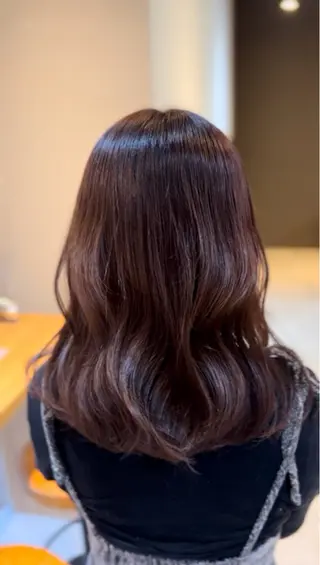 ロング カラー みな🫧艶カラー/ 髪質改善/前髪カットのヘアスタイル