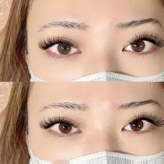 マツエク・マツパ olinaBeautySalon所属・Yuki .のマツエク・マツパデザイン
