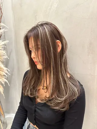 カラー Dimo＆所属・レイヤーカット /ダイスケのヘアスタイル