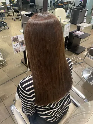 ロング カラー ベージュ指名No1 加賀詩織のヘアスタイル