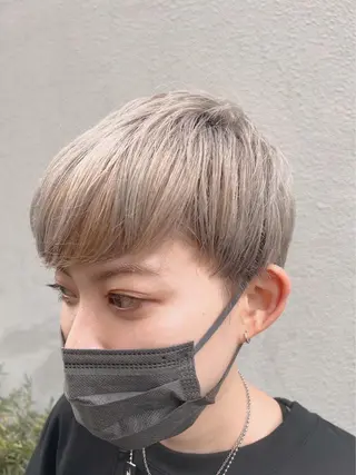 ショート SORA麻布十番店所属・細井 敦生のヘアスタイル