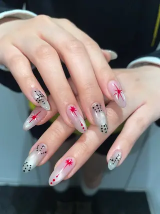 ネイル GO TODAY 吉祥寺Glint所属・うの 韓国ﾈｲﾙ໒꒱⋆⭒˚のネイルデザイン