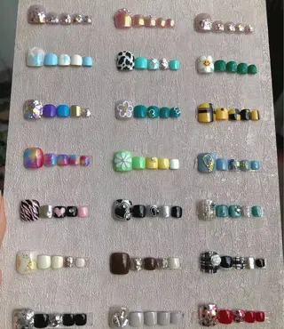 ネイル ラベンダー💖日暮里 ルル💖ネイルのネイルデザイン