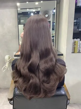 ロング カラー ヘアアレンジ ar+ ❤︎ maiのヘアスタイル
