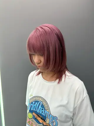 ミディアム akari/髪質改善 /ブリーチ/名古屋のヘアスタイル