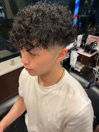 ショート 小原沢 彪真のヘアスタイル