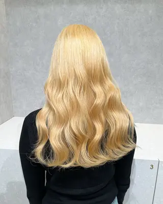 ロング カラー 韓国ヘア🇰🇷透明 感カラー/yui💞のヘアスタイル