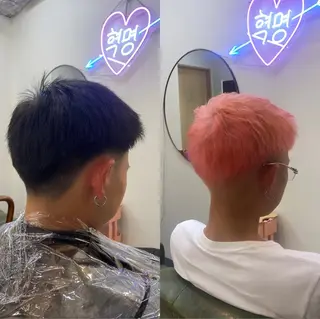 カラー メンズ 柏駅徒歩5分RISE 柏店/佐藤亮太のヘアスタイル