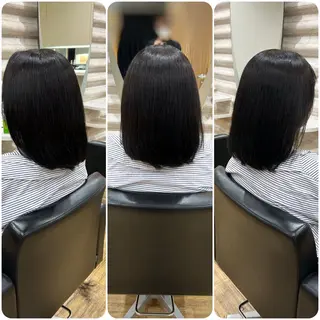 ミディアム カラー 『艶髪』で印象が激変 ！髪質改善専門KONのヘアスタイル