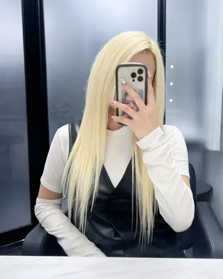 ロング カラー 梅田/韓国ヘア/ エクステ🤖ヒナのヘアスタイル