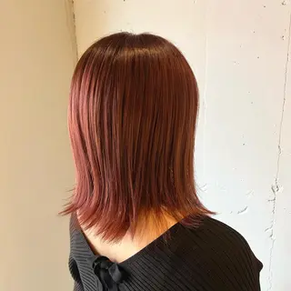 ミディアム カラー カラースペシャリスト しょう🧑🏼‍🎨のヘアスタイル