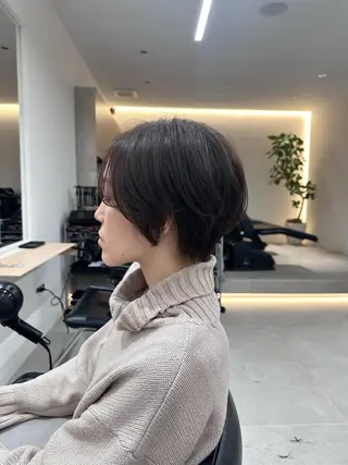 ショート あいこ/ハンサム ショート/銀座🌷のヘアスタイル