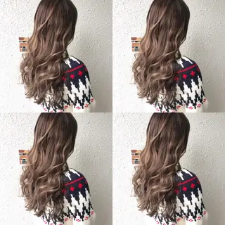 ロング カラー eye エクステ専門店Rのヘアスタイル