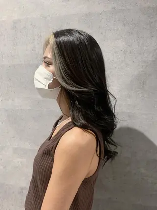 ロング カラー _WHITE 天神店 YUMEKA🐻のヘアスタイル