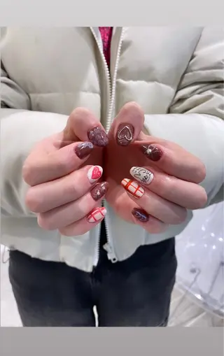 ネイル emu所属・けいこ🍊ニュアンス ネイル/個性派ネイルのネイルデザイン