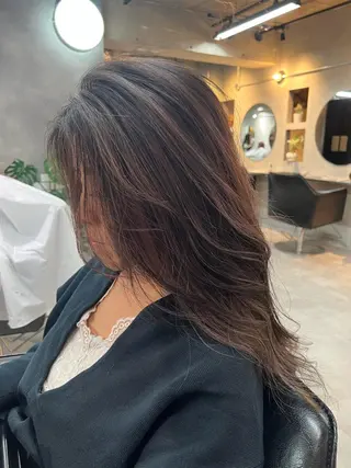 ロング カラー 韓国系/ダブルカラー /トグチリンカのヘアスタイル