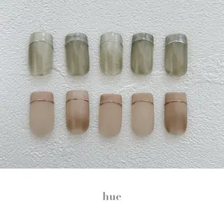 ネイル hue nailのネイルデザイン