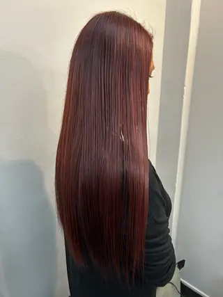 ロング カラー THE REMMY ユミザのヘアスタイル