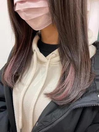 ロング カラー 🍀自然＆長持ち♪ 縮毛矯正の匠✨️のヘアスタイル