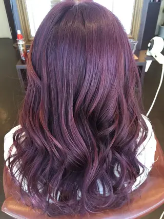 セミロング カラー 代表　YUKI ☆のヘアスタイル