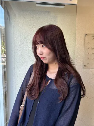 ロング sliver マツイ　レンのヘアスタイル