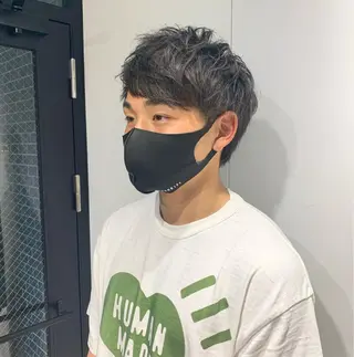 ショート ヘアアレンジ メンズ メンズパーマの達人 🌟川内絵人のヘアスタイル