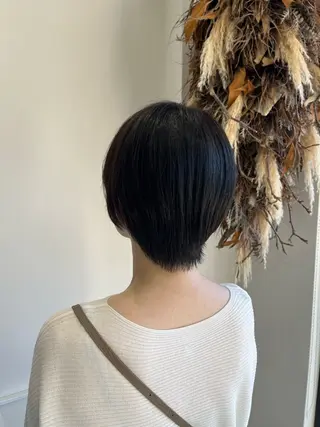 ショート 🖱️ナチュラルヘア 鍋谷美帆🖱️のヘアスタイル