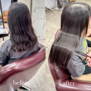 セミロング 🥇近藤 恭輔🥇 Recharme新保のヘアスタイル